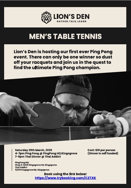 LionsDenPingPong